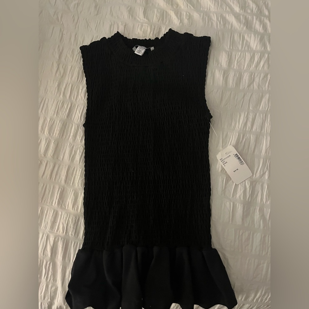 Renvy Black Flattering Vintage Top